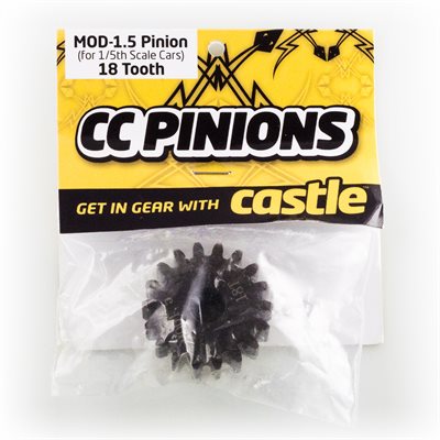 Pinion Gears Mod1.5 (8mm Bore)
