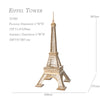 Eiffel Tower 3D Wooden Puzzle