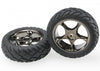 Anaconda Tires/Tracer Chrome Wheels (Black)