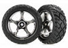 Anaconda Tires/Tracer Wheels (Chrome)