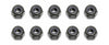 M3 Steel Locknuts (Black)