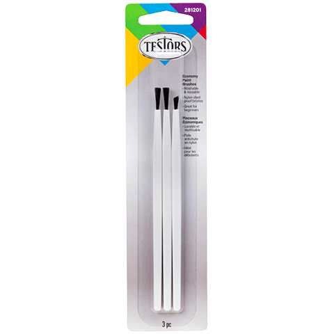 Economy Assort Brushes (3pcs)