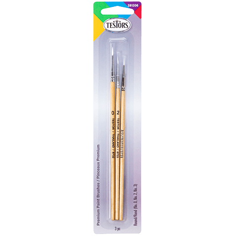 Premium Round Brushes (3pcs)