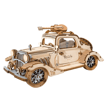 Vintage Car 3D Wooden Puzzle