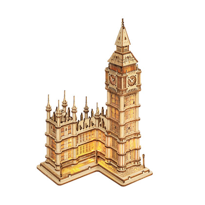 Lights Big Ben 3D Wooden Puzzle