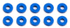 7.8x3.0mm Alum Bulkhead Washers (Blue)