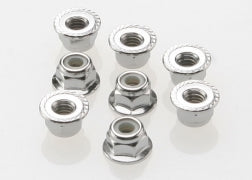 4mm Flanged Nylon Nuts
