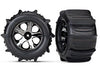 Paddle Tires/All-Star Chrome Wheels (Black)