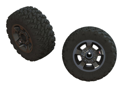 dBoots 'Ragnarok MT' Tires (Black Chrome)