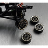 SCX24 Brass Wheel Set (4pcs)