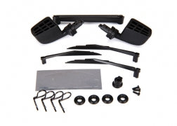 Side Mirrors/Wipers (Black)
