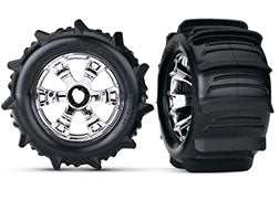Geode Wheels/Paddle Tires (Chrome)
