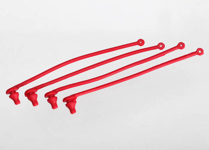 Body Clip Retainers (Red)