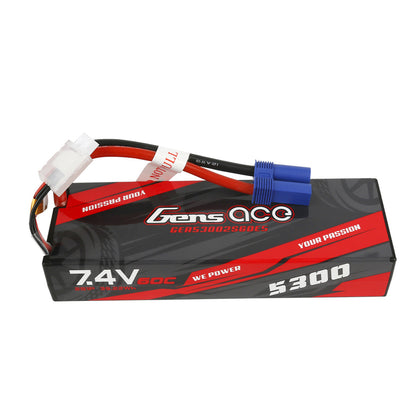 5300mAh 60C 2S LiPO (EC5)