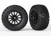 Gravel Pattern Tires Assembled (Black)