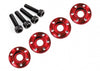 Wheel Nut Washer (Red)