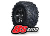 X-Maxx AT Tires/Wheels (Black)