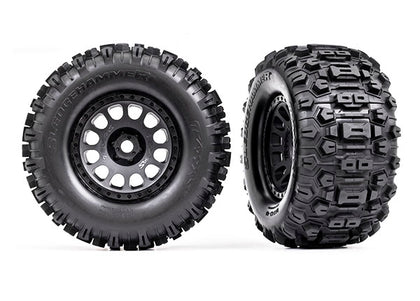 Sledgehammer Tires/XRT Race Wheels (Black)