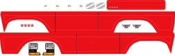 Bronco Decal Sheet (Red)