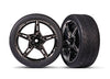 Response Tires/Split-spoke Wheels (Black Chrome)