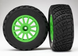 Rally Tires/Wheels (Green)