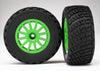 Rally Tires/Wheels (Green)