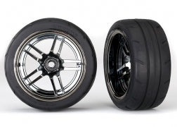 Xwide Rear Response Tires/Split-Spoke (Black)