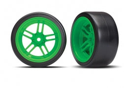 Rear Split-Spoke Drift (Green)
