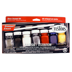 Gloss Enamel Paint Kit