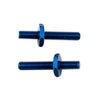 Alum Battery Strap Shoulder Screws (Blue)