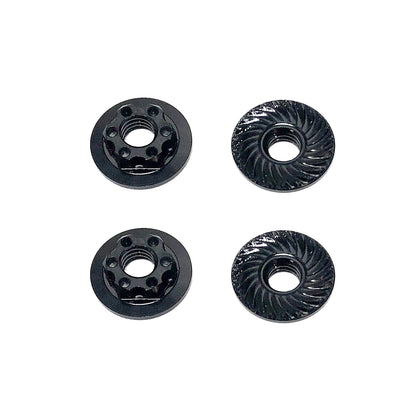 M4 Low Profile Wheel Nuts (Black)