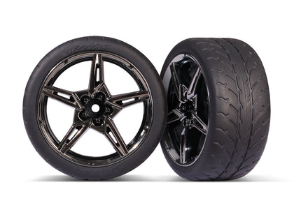 Response Tires/Split-spoke Wheels (Black Chrome)