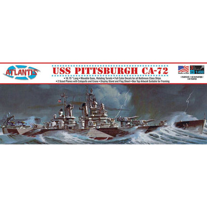 USS Pittsburgh CA-72 Heavy Cruiser