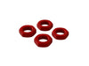 17mm Aluminum Wheel Nuts (Red)