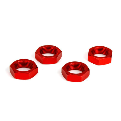 Serrated Wheel Nuts (Red)