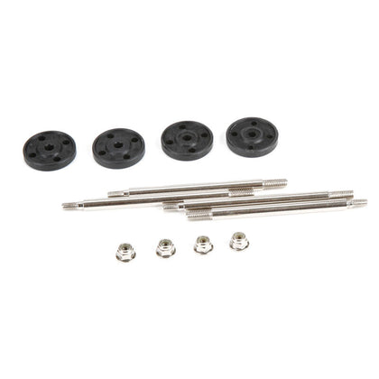 Front/Rear Shock Shafts/Piston Set