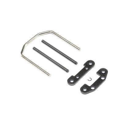 Front Hinge Pin/Brace Set