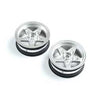 Front Wheels (Satin Chrome)