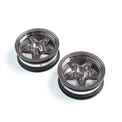 Front Wheels (Black Chrome)