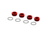 Aluminum Front Hub Nut (Red)