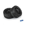 1/6 Masher X HP Belted MT Tires (Black)