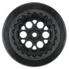 1/10 Showtime+ Wide Rear Drag Wheels (Black)