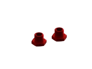 17mm Alum Wheel Hex (Red)