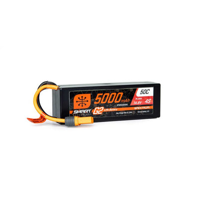 5000mAh 4S 50C Smart G2 Hardcase LiPo Battery