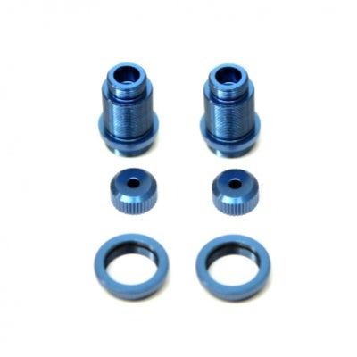 Alum Threaded Shock Bodies (Blue)