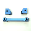 Alum Front Hinge Pin Blocks (Blue)