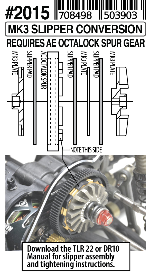 MK3 Turbine Slipper (DR10/TLR22)