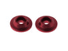 Aluminum Wing Buttons (Red)