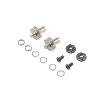 Alum Front Axle Set (1mm Adj)