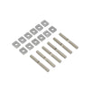 Alum Cross Pins/Support Blocks
